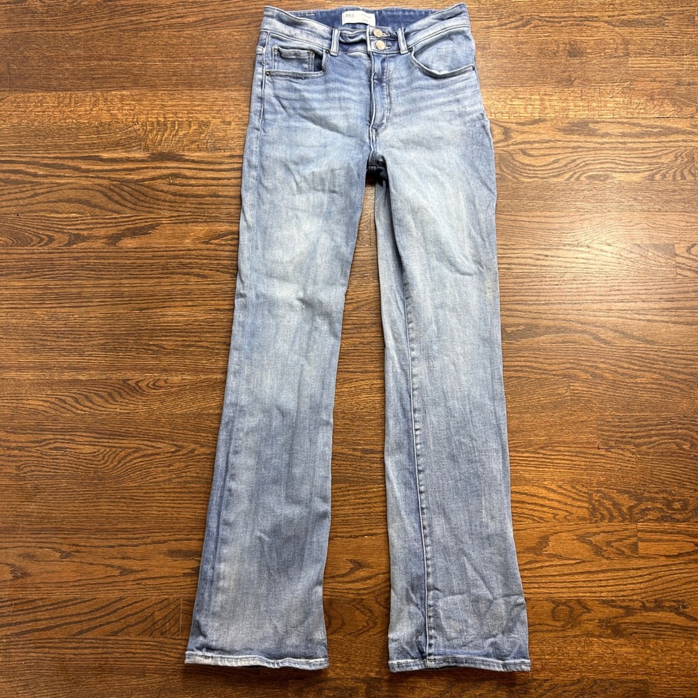 BKE Parker High Rise Bootcut Jeans Womens 28 x 33.5 Light Wash Universal Fit